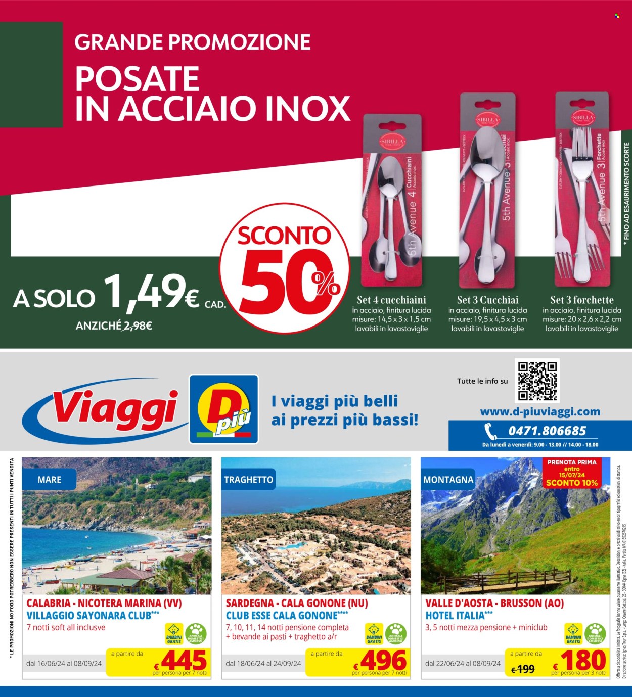 Volantino Dpiù - 24/6/2024 - 7/7/2024. Pagina 14
