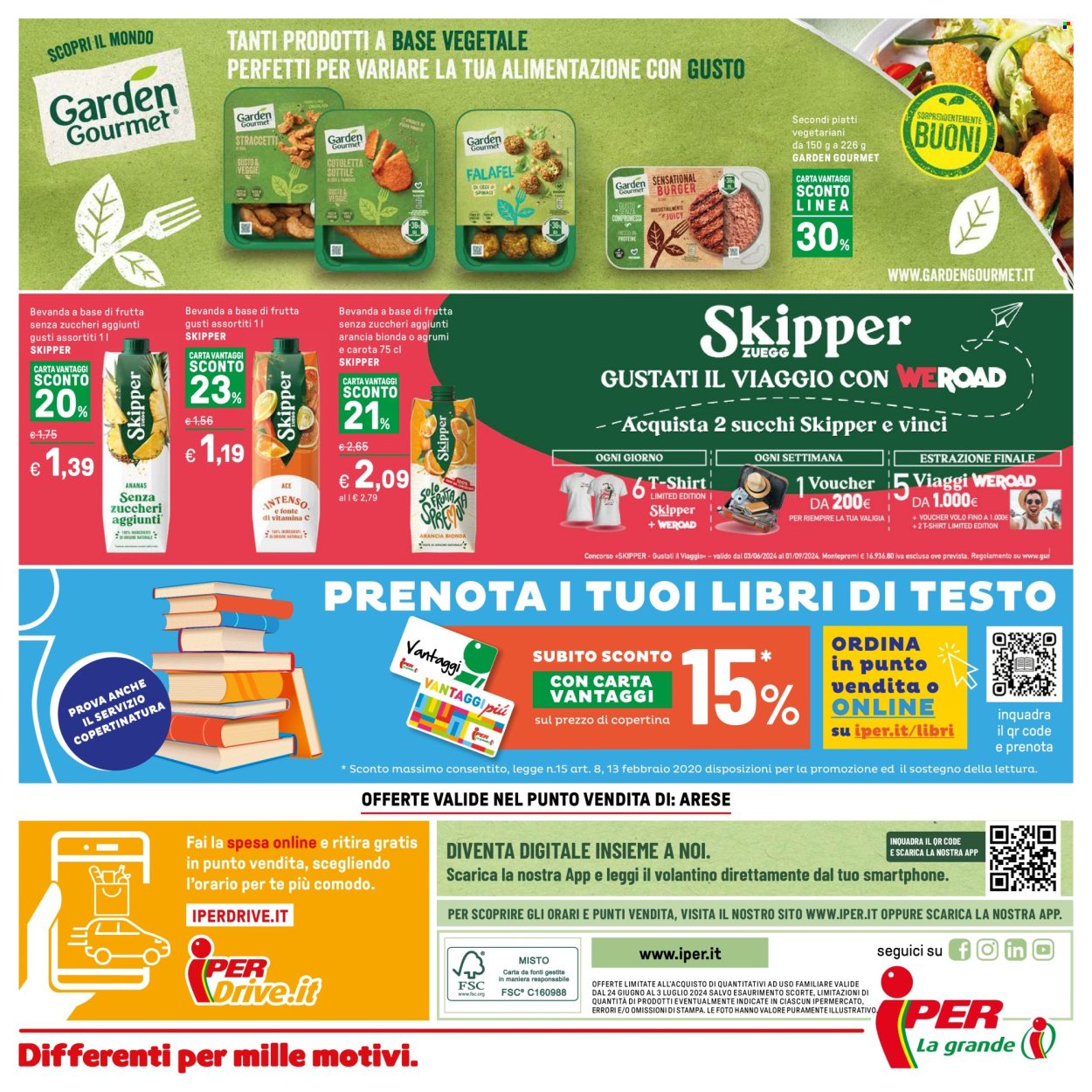 Volantino Iper, La grande i - 24/6/2024 - 3/7/2024. Pagina 44