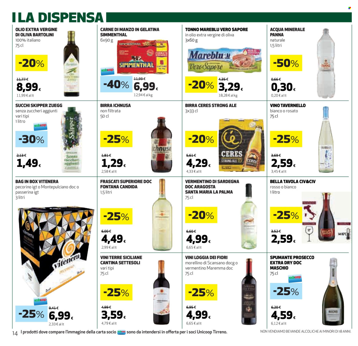 Leták Coop - 27.6.2024 - 10.7.2024. Strana 14