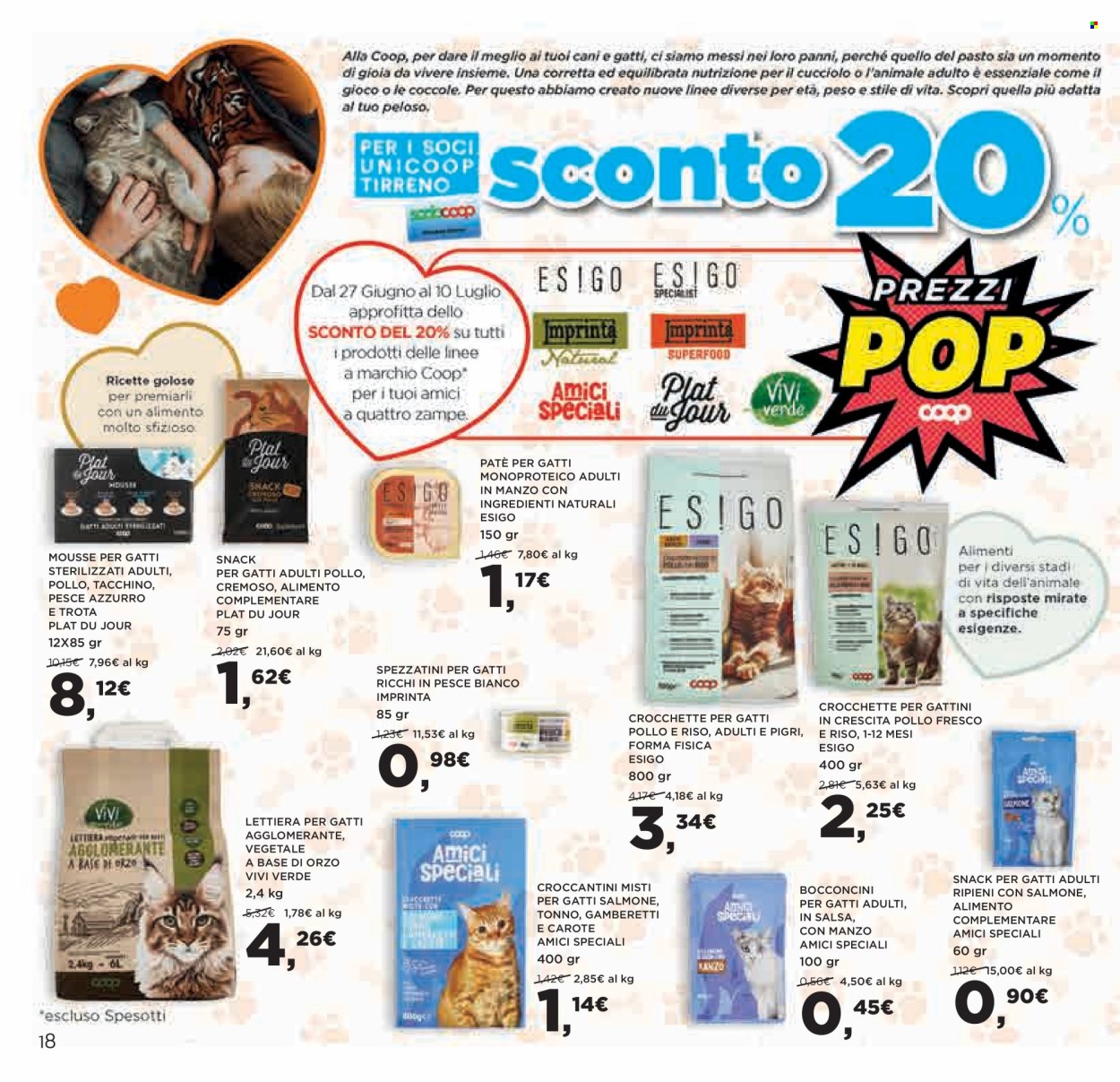 Volantino Coop - 27/6/2024 - 10/7/2024. Pagina 18