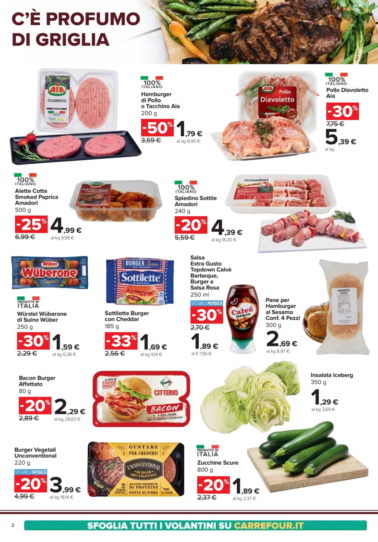 Volantino Carrefour - 27/6/2024 - 9/7/2024. Pagina 2