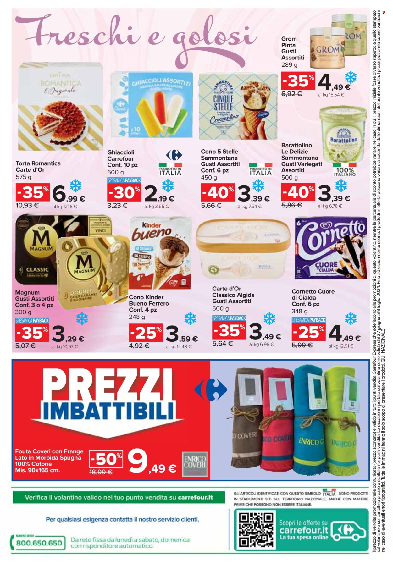 Volantino Carrefour - 27/6/2024 - 9/7/2024. Pagina 12