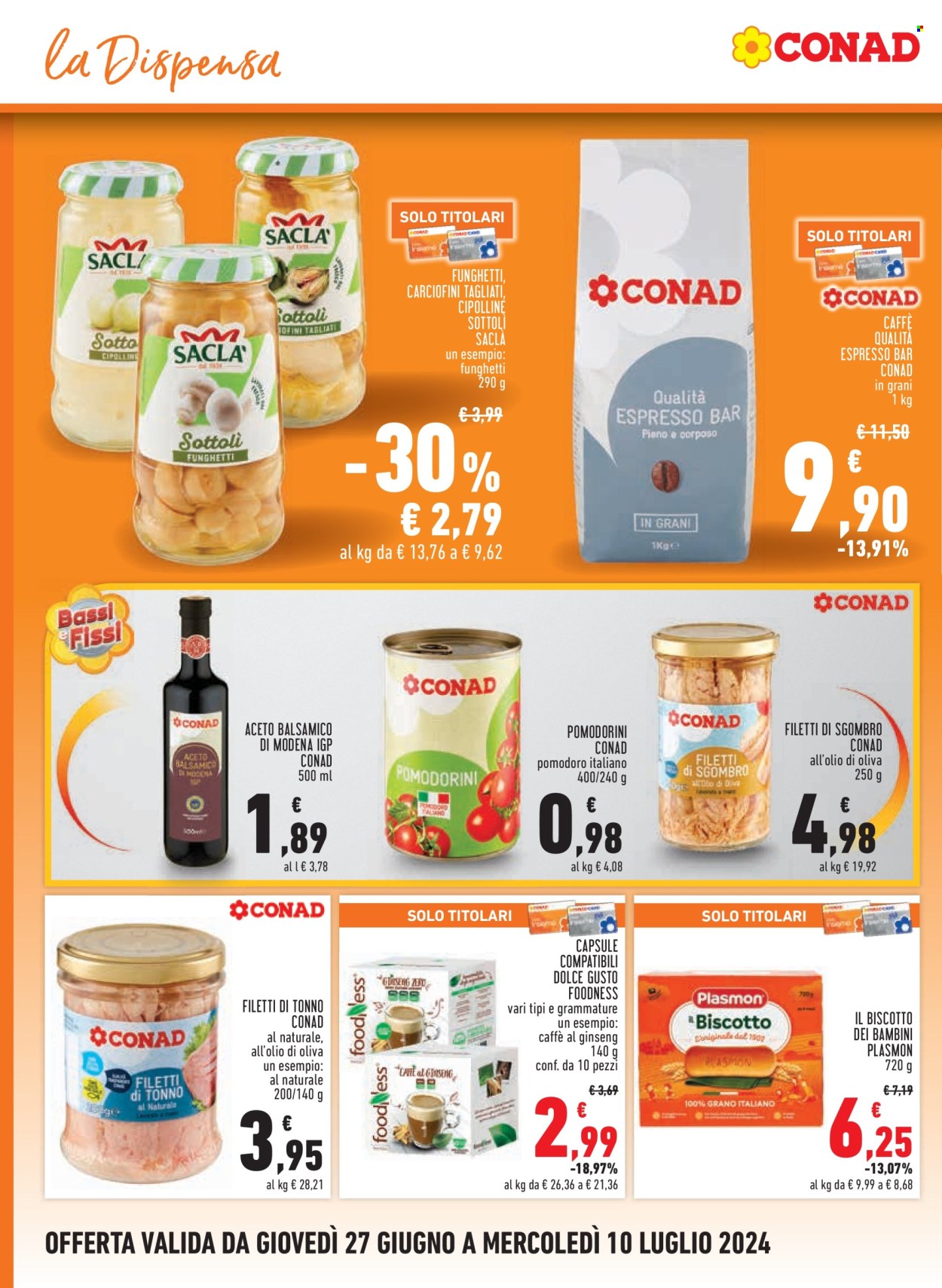 Volantino Conad City - 27/6/2024 - 10/7/2024. Pagina 12