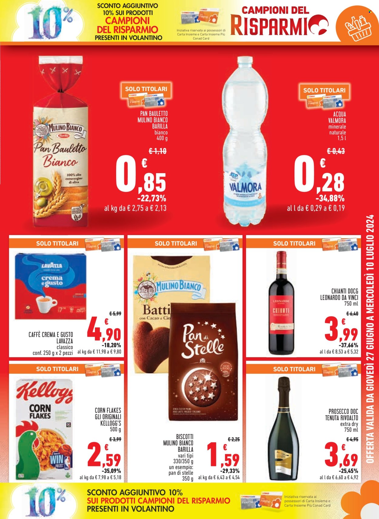 Volantino Margherita Conad - 27/6/2024 - 10/7/2024. Pagina 3