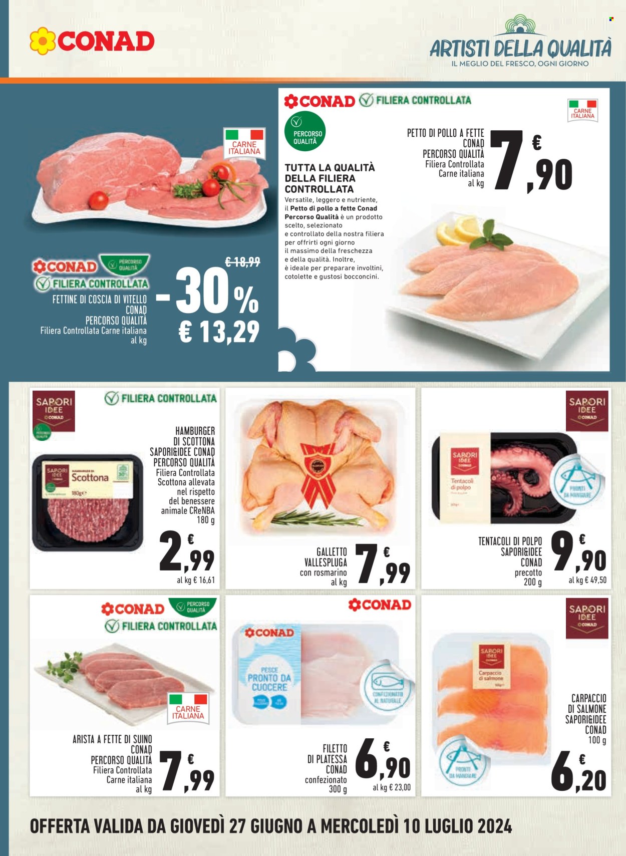 Volantino Margherita Conad - 27/6/2024 - 10/7/2024. Pagina 6