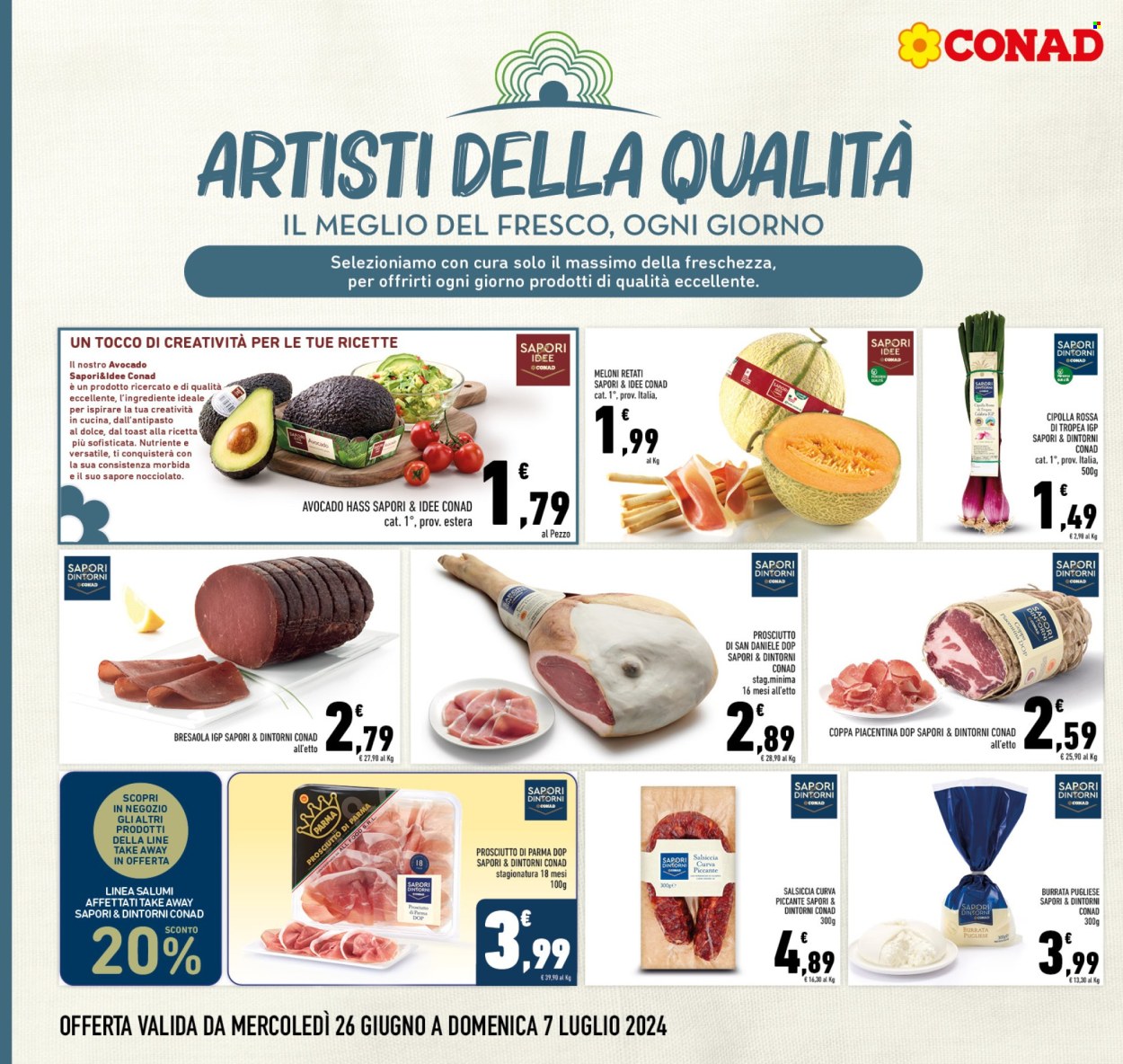 Volantino Conad - 26/6/2024 - 7/7/2024. Pagina 6