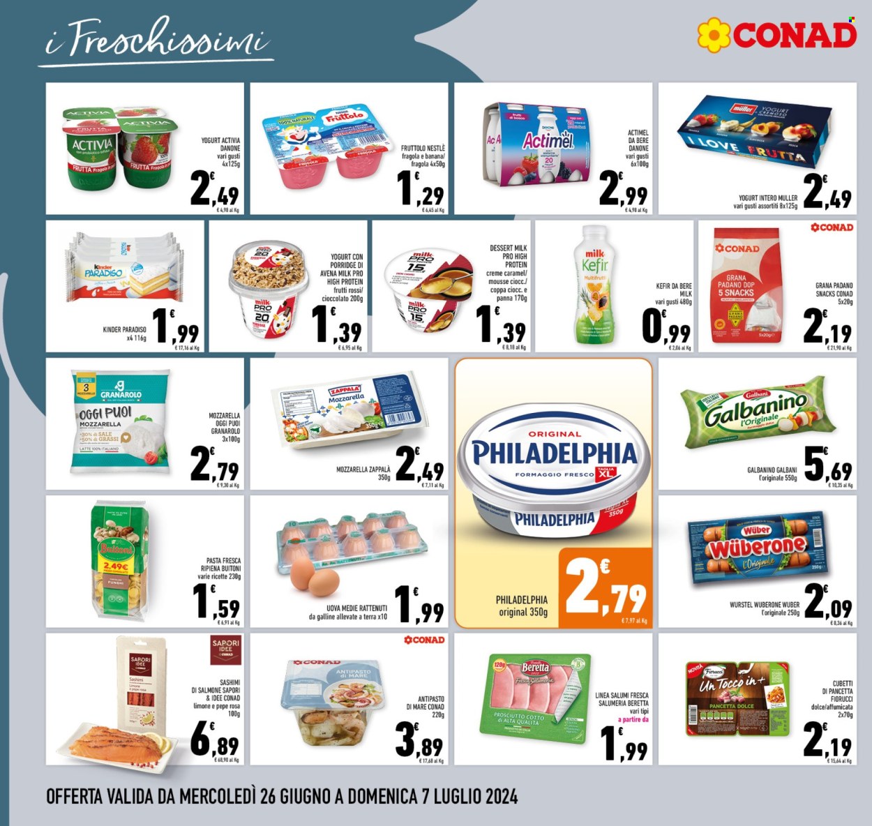 Volantino Conad - 26/6/2024 - 7/7/2024. Pagina 8