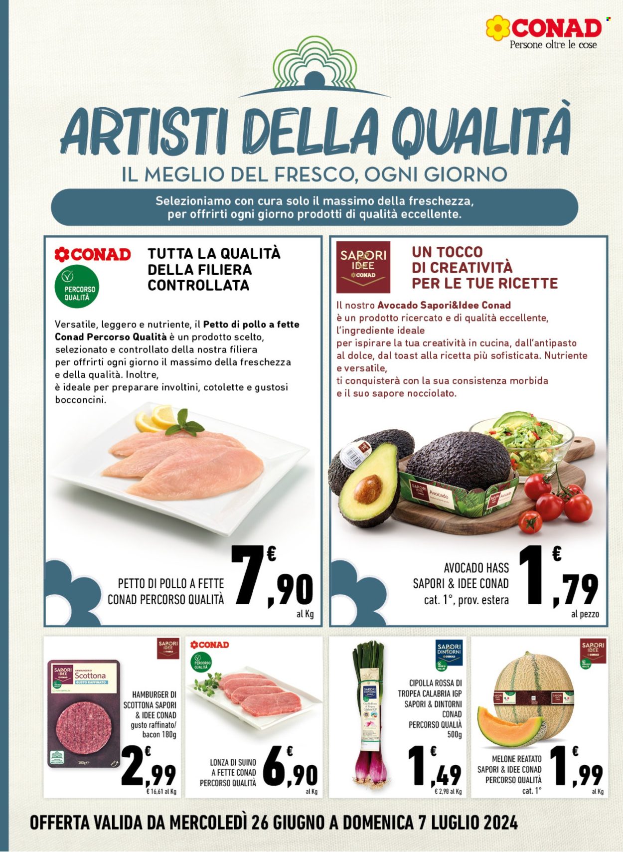 Volantino Margherita Conad - 26/6/2024 - 7/7/2024. Pagina 6