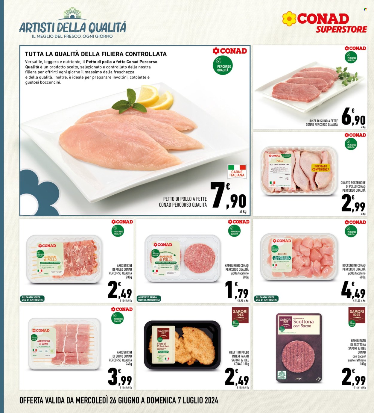 Volantino Conad Superstore - 26/6/2024 - 7/7/2024. Pagina 10