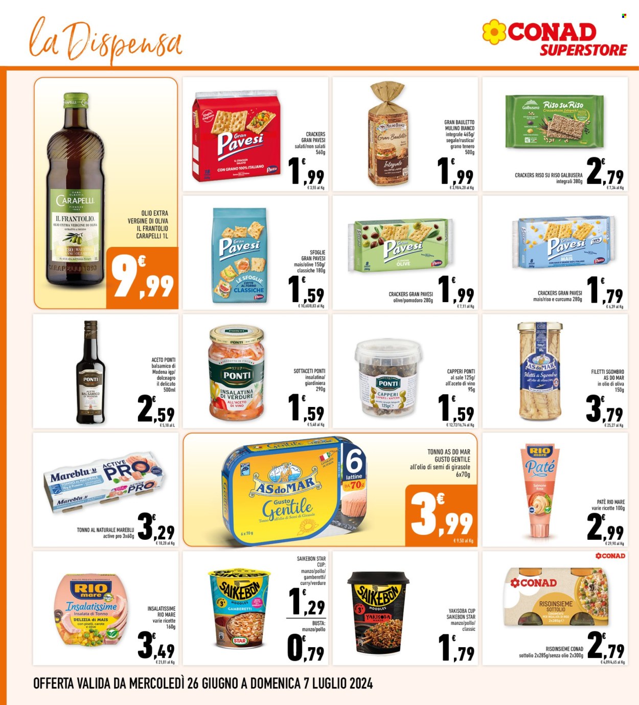 Volantino Conad Superstore - 26/6/2024 - 7/7/2024. Pagina 18