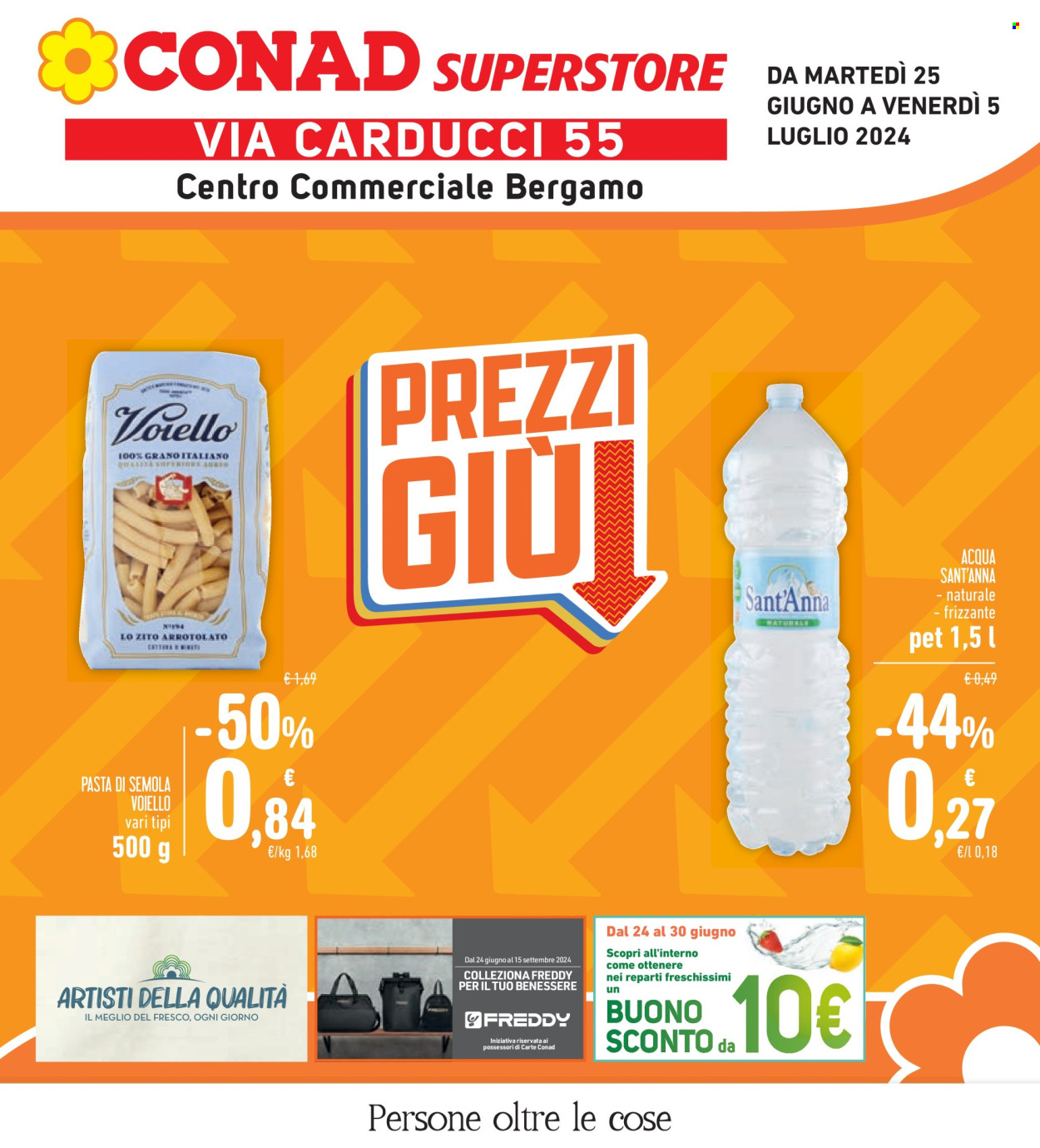 Volantino Conad Superstore - 25/6/2024 - 5/7/2024. Pagina 1