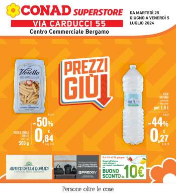 Volantino Conad Superstore - 25/6/2024 - 5/7/2024.