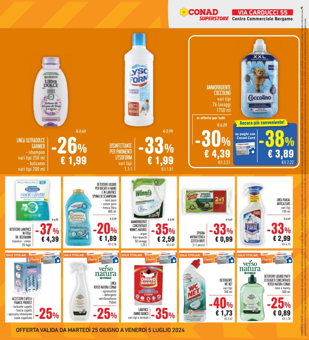 Volantino Conad Superstore - 25/6/2024 - 5/7/2024. Pagina 19
