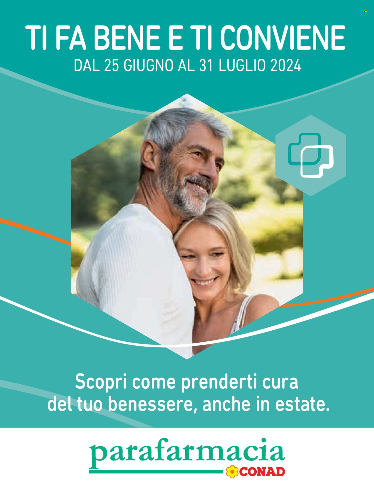 Leták Conad - 25.6.2024 - 31.7.2024. Strana 1