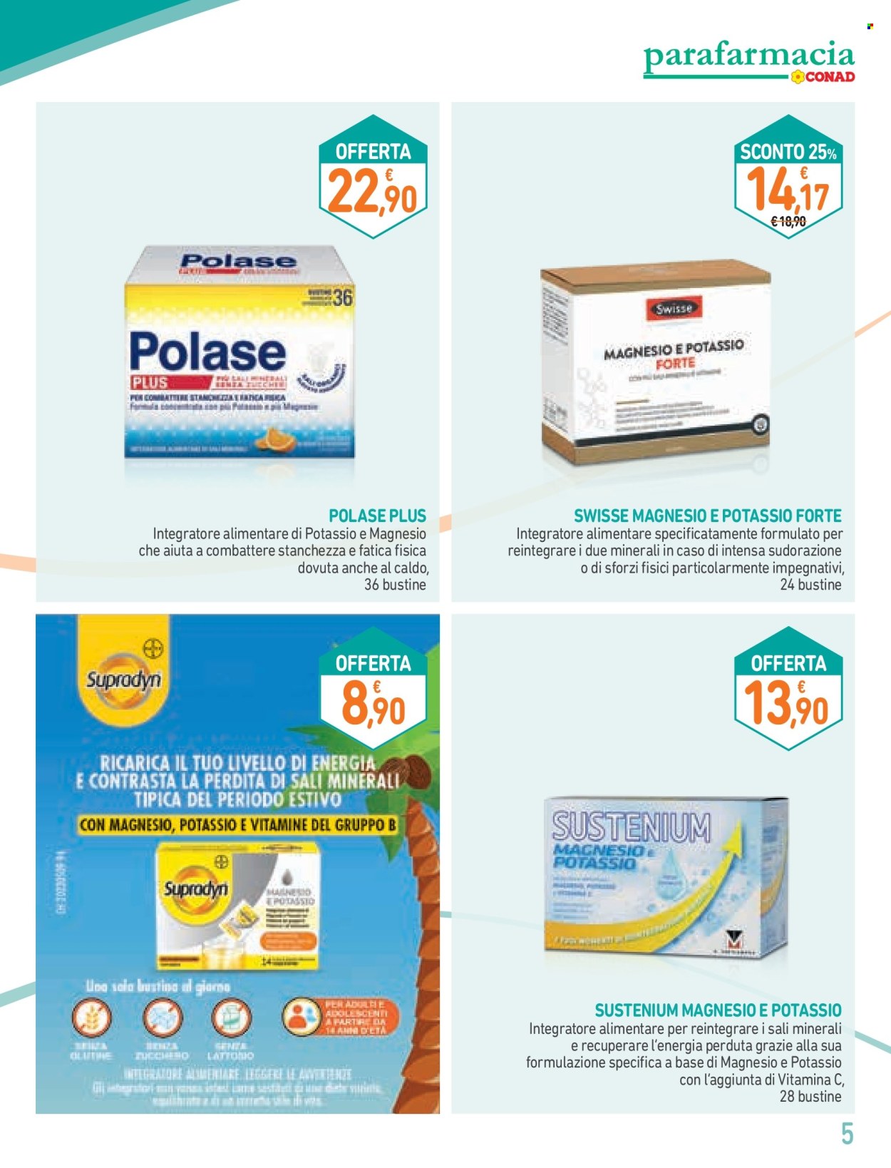 Leták Conad - 25.6.2024 - 31.7.2024. Strana 5