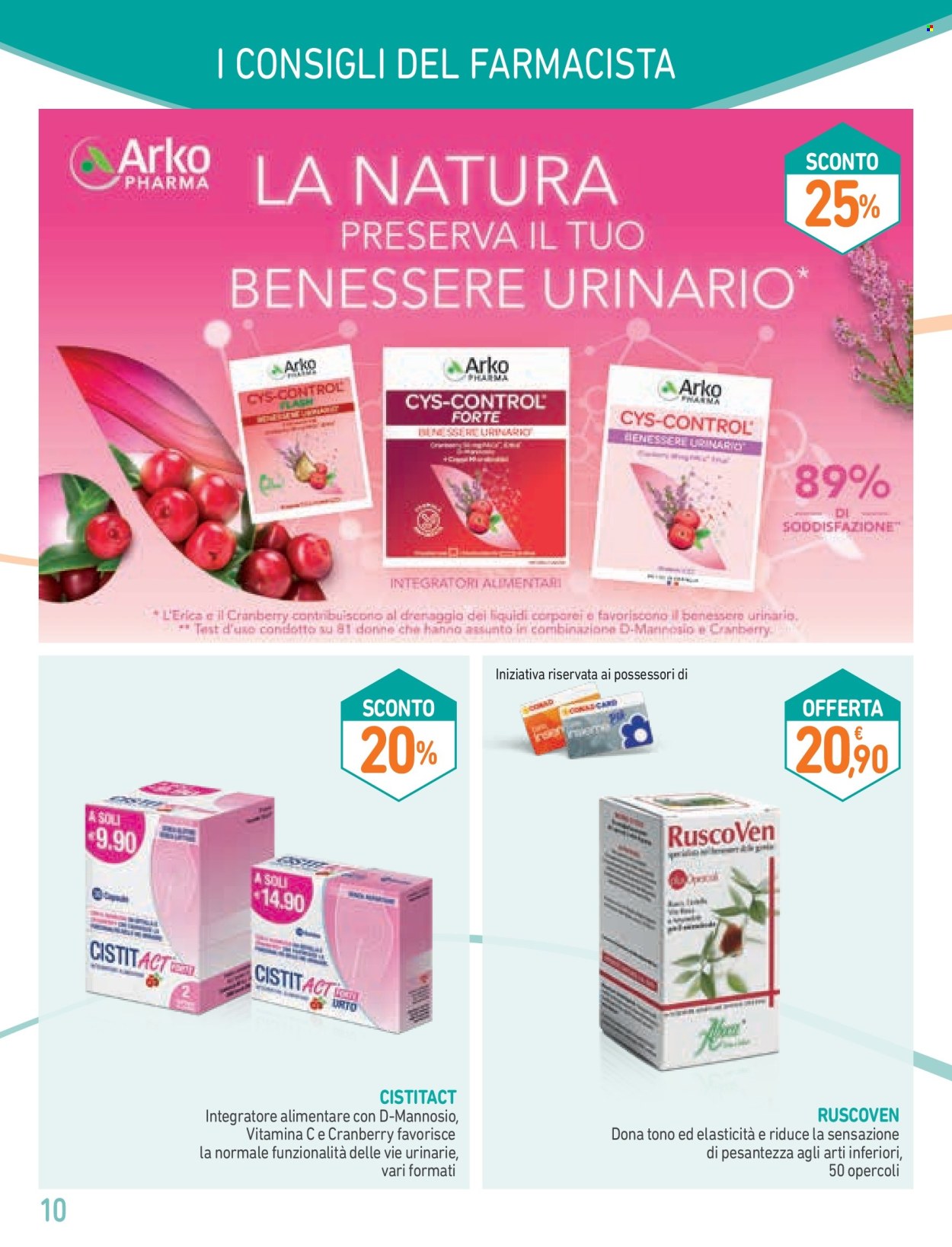 Leták Conad - 25.6.2024 - 31.7.2024. Strana 10