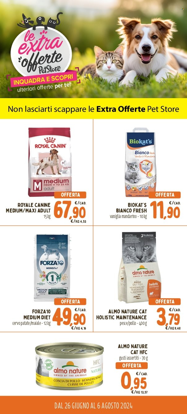 Volantino Pet Store Conad - 26/6/2024 - 6/8/2024. Pagina 1