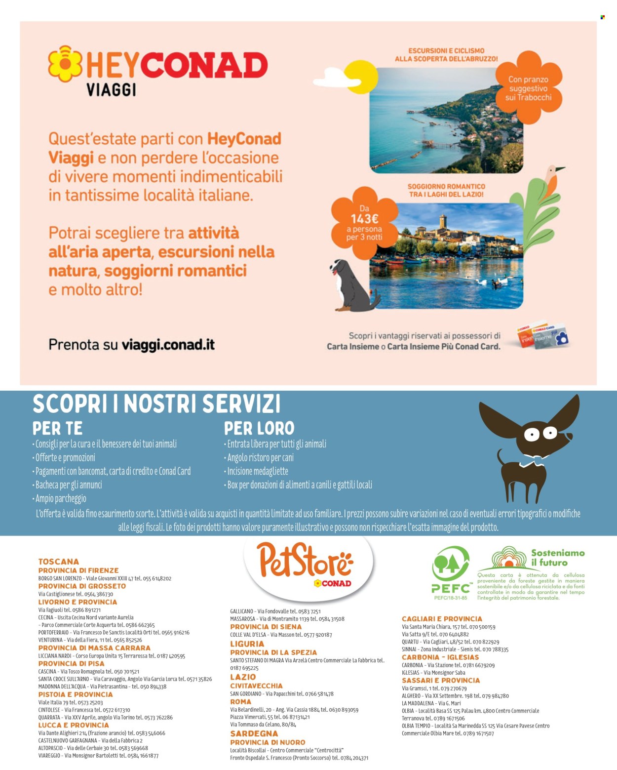 Leták Pet Store Conad - 27.6.2024 - 7.8.2024. Strana 8