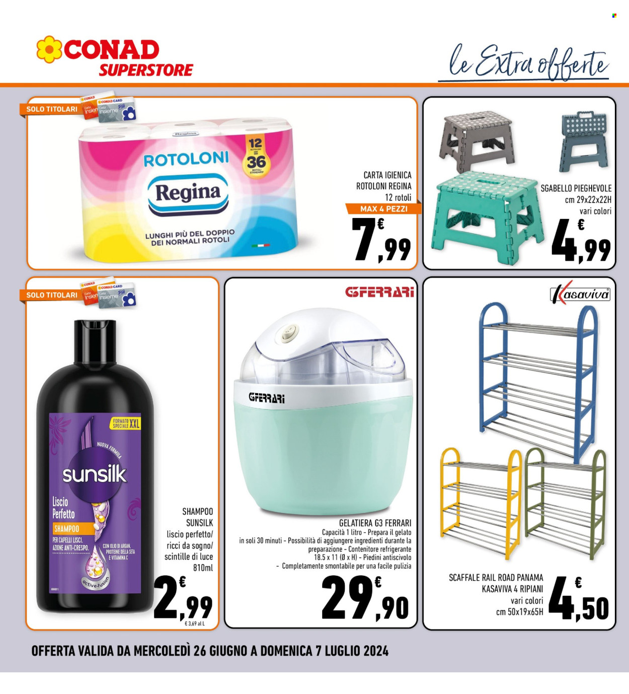 Volantino Conad Superstore - 26/6/2024 - 7/7/2024. Pagina 2