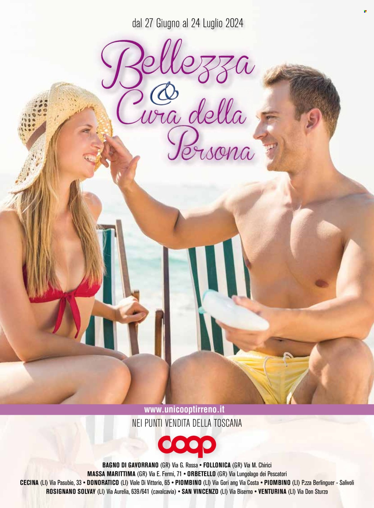 Volantino Coop - 27/6/2024 - 24/7/2024. Pagina 1