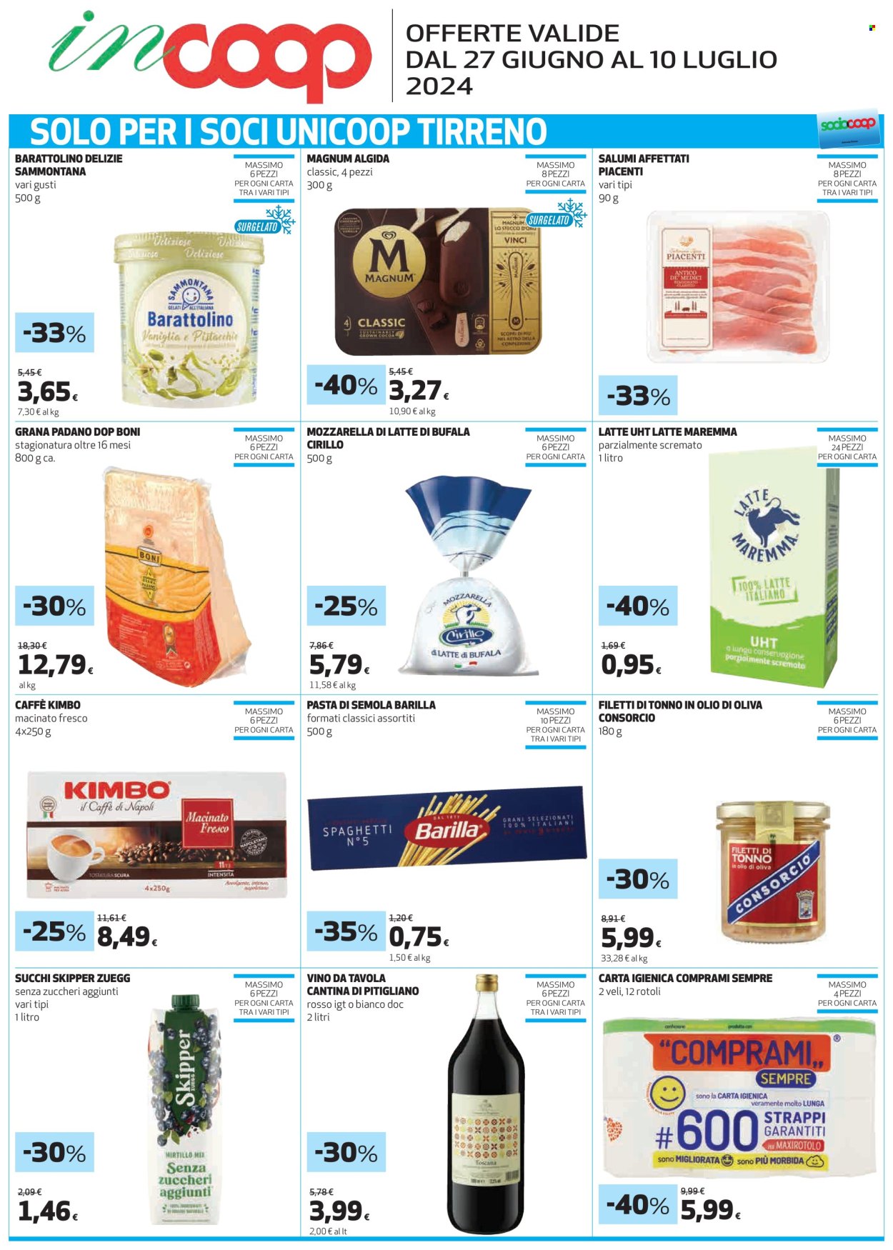 Volantino Coop - 27/6/2024 - 10/7/2024. Pagina 1