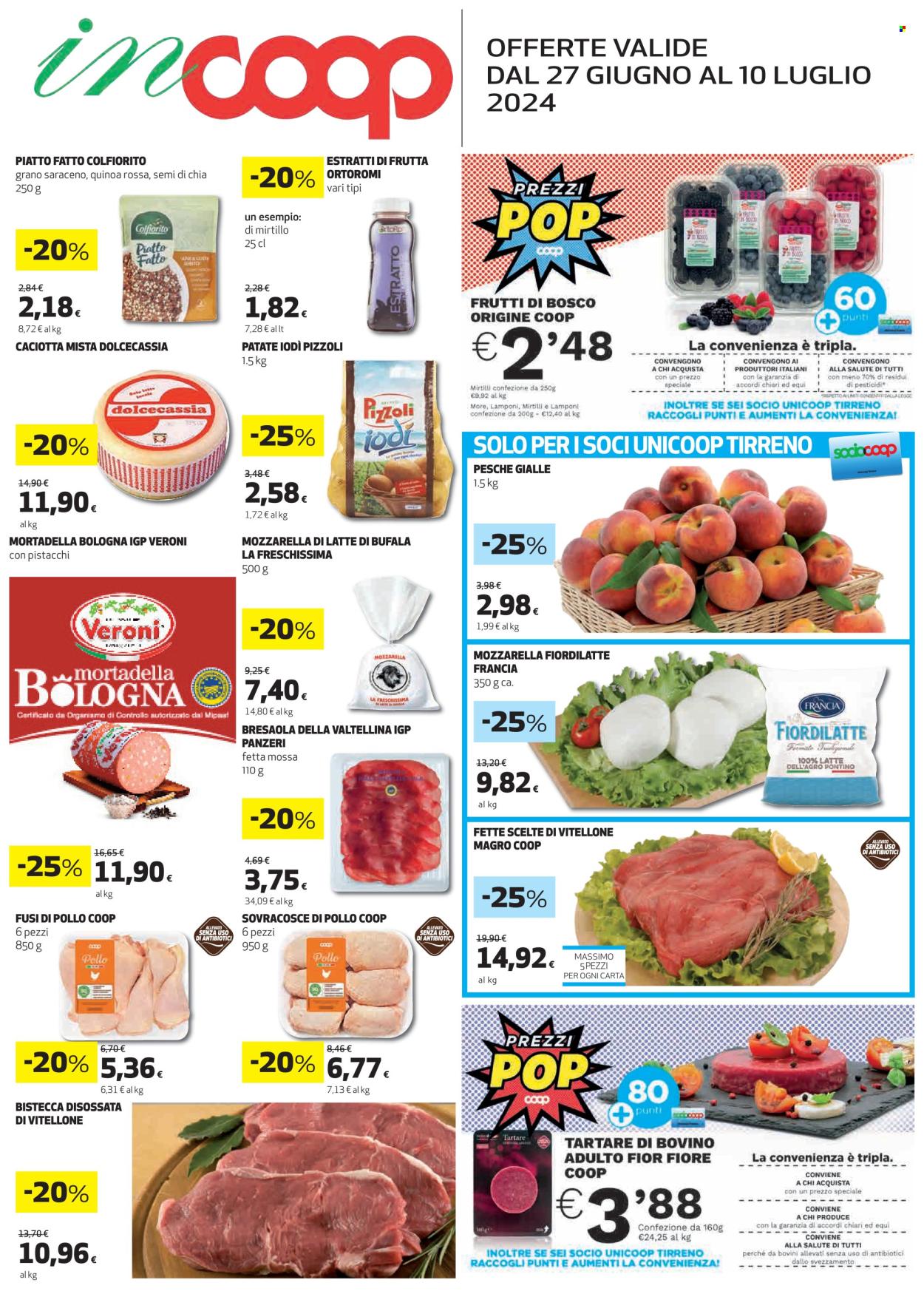 Leták Coop - 27.6.2024 - 10.7.2024. Strana 1