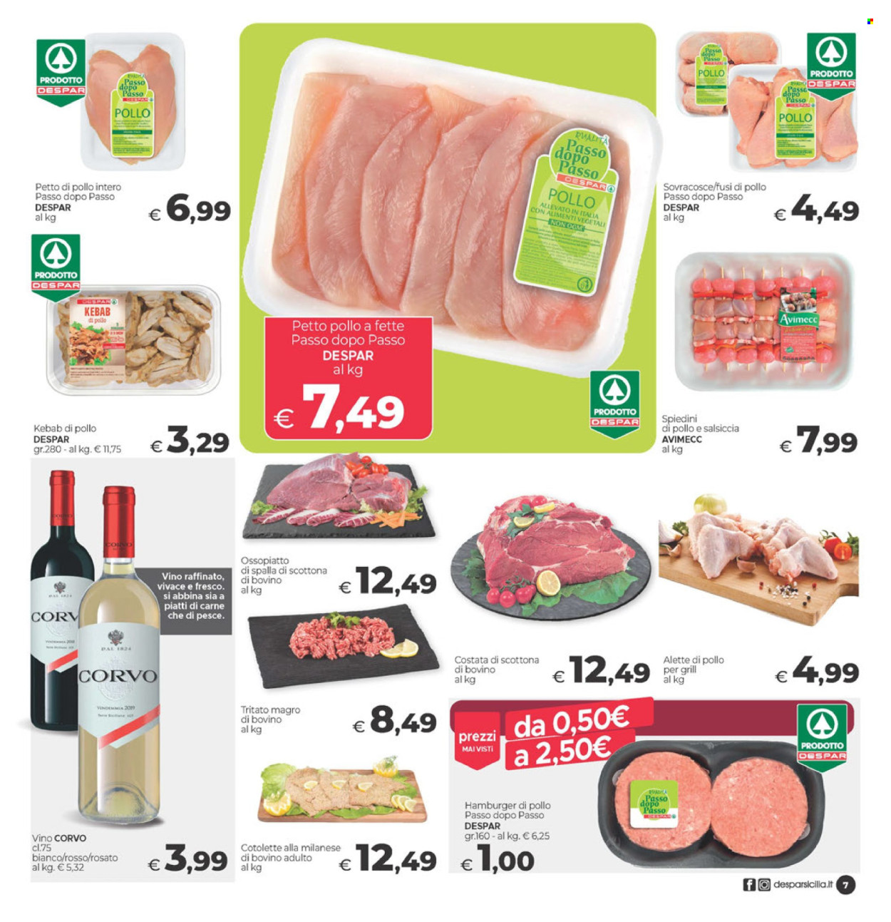 Volantino Despar - 24/6/2024 - 3/7/2024. Pagina 7