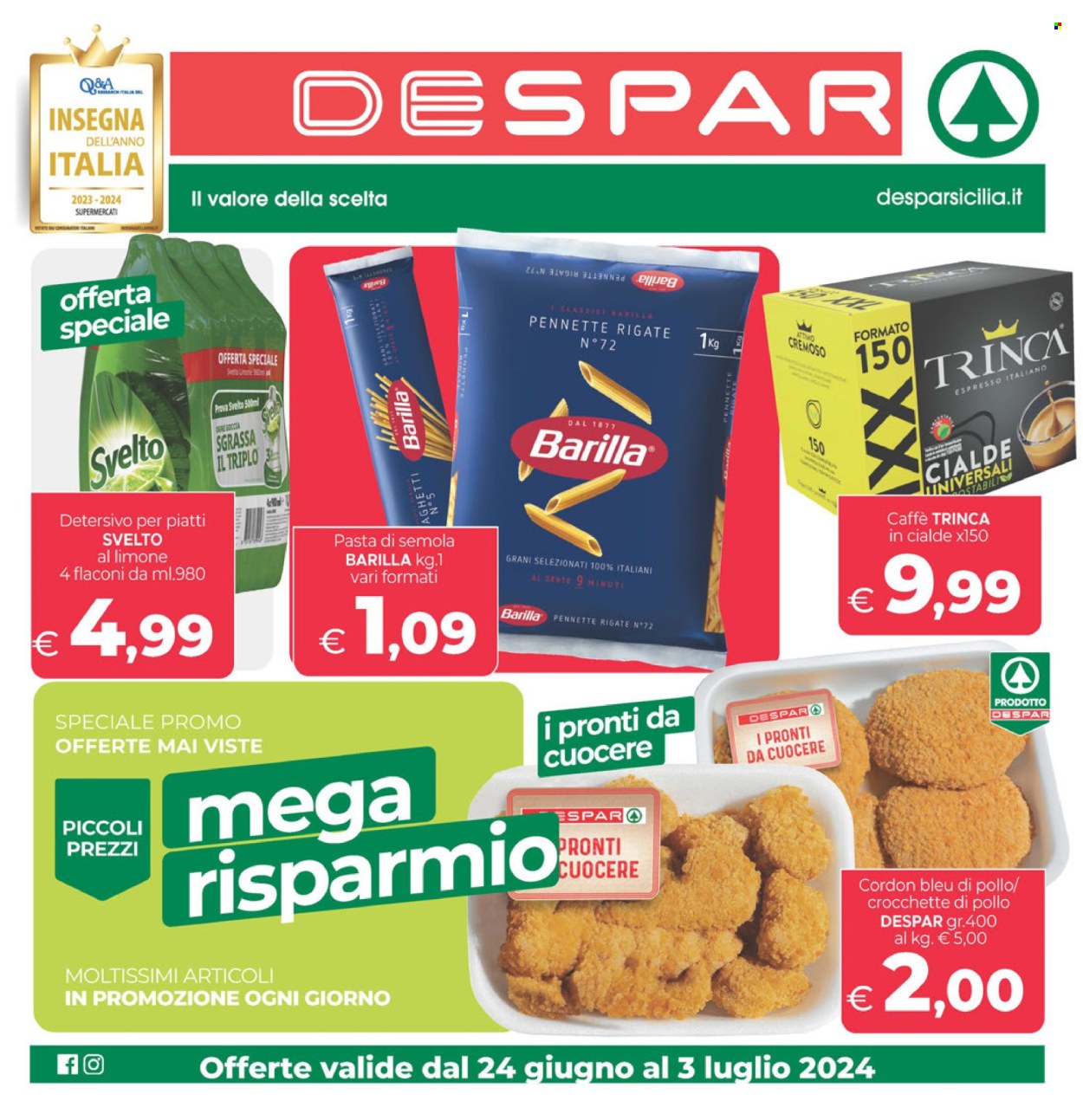 Volantino Despar - 24/6/2024 - 3/7/2024. Pagina 16