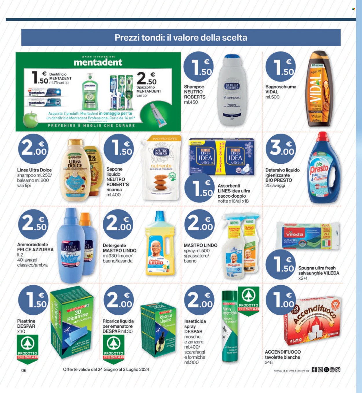 Volantino Eurospar - 24/6/2024 - 3/7/2024. Pagina 6
