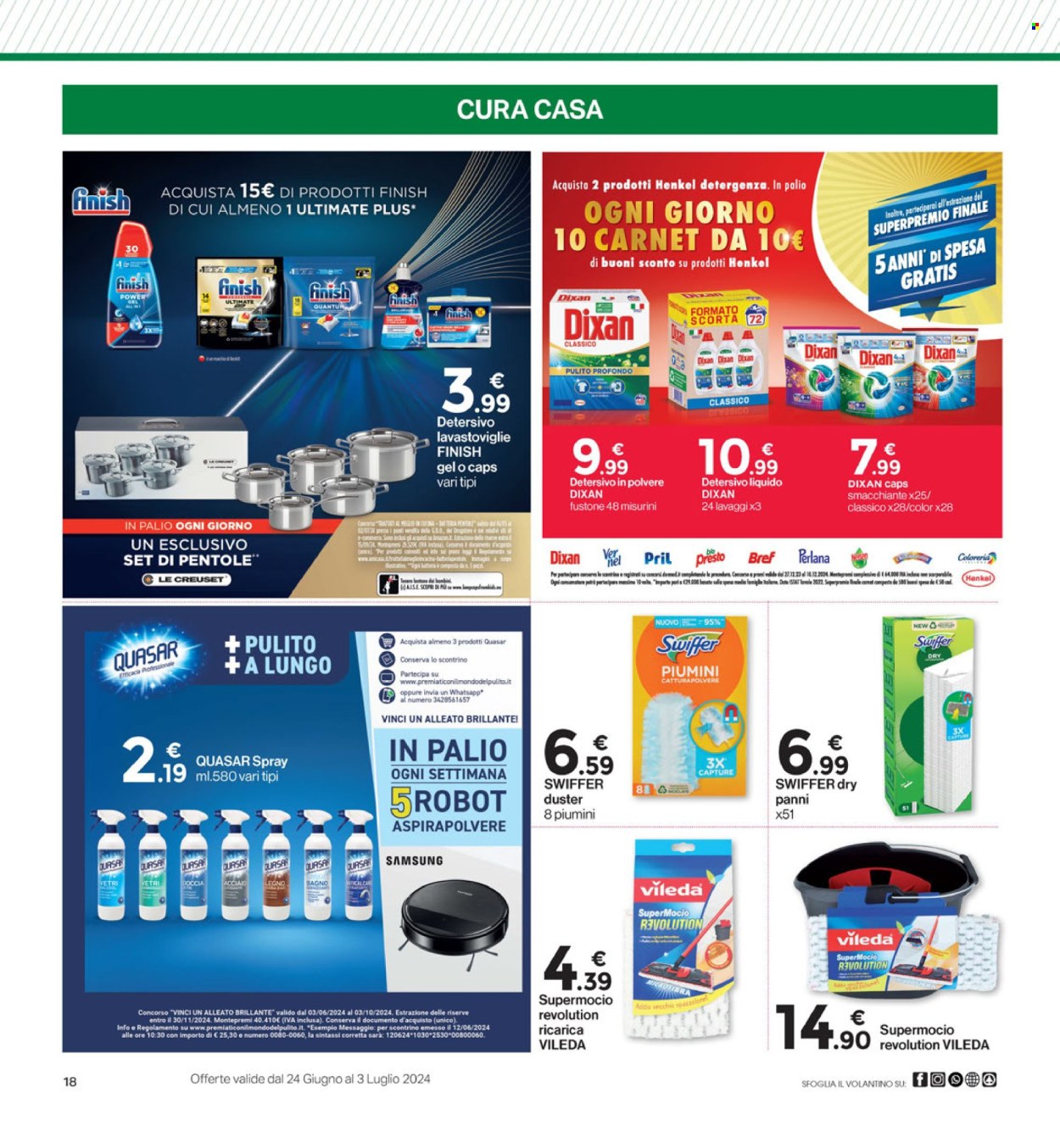Volantino Eurospar - 24/6/2024 - 3/7/2024. Pagina 18