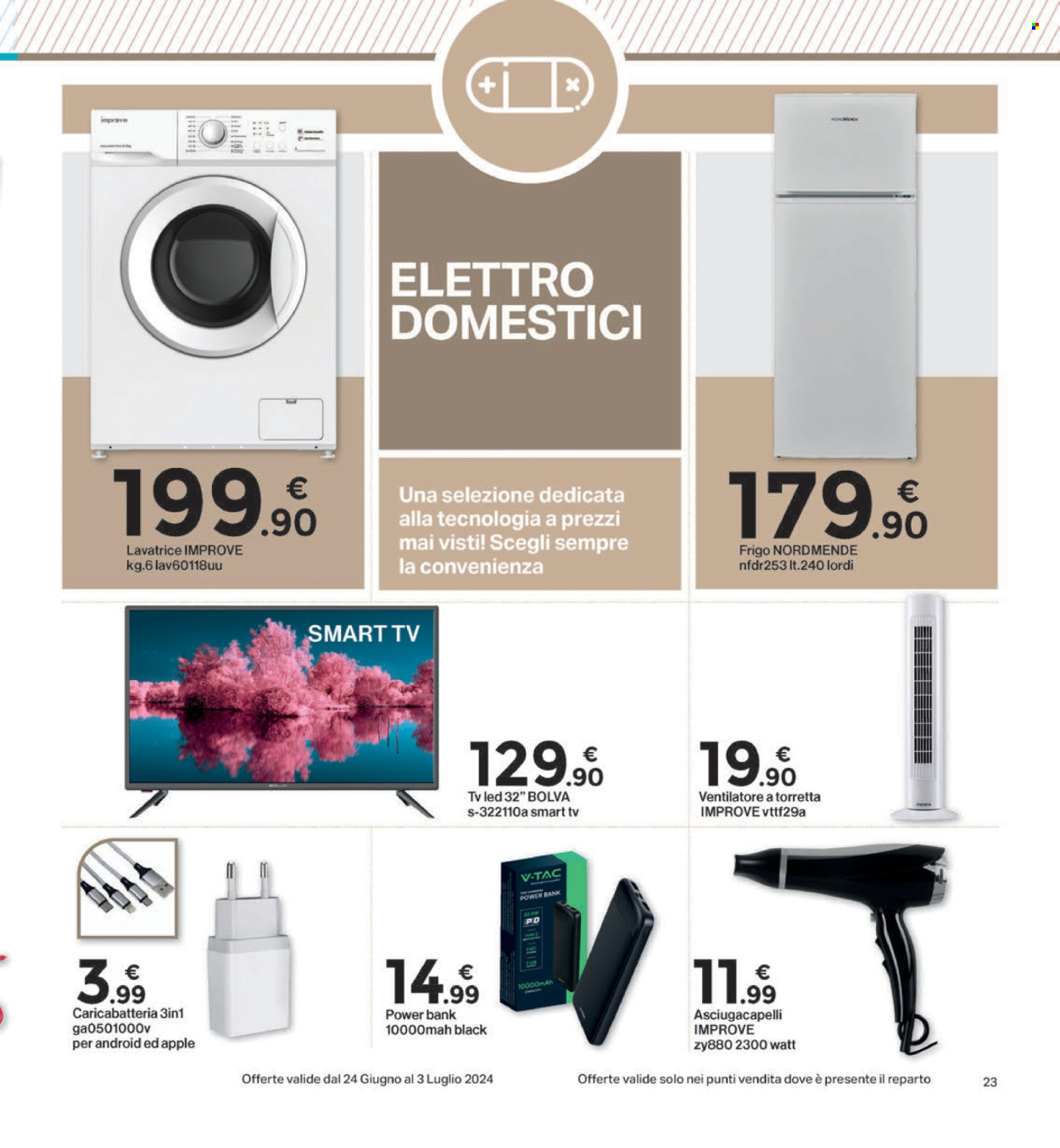 Volantino Eurospar - 24/6/2024 - 3/7/2024. Pagina 23