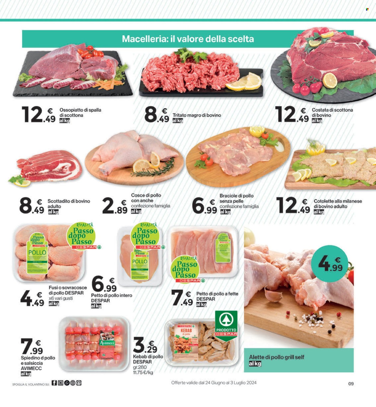 Volantino Interspar - 24/6/2024 - 3/7/2024. Pagina 9