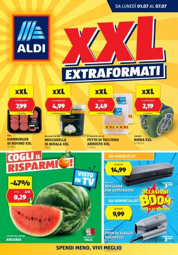 Volantino Aldi - 1/7/2024 - 7/7/2024.