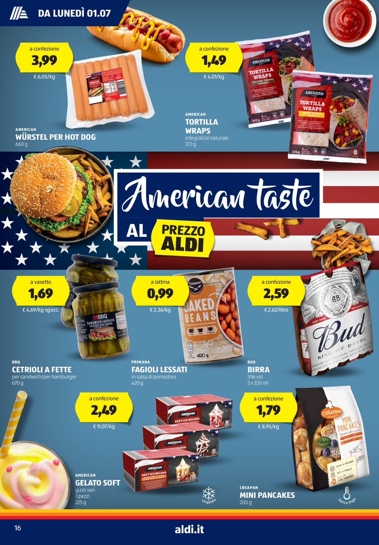 Volantino Aldi - 1/7/2024 - 7/7/2024. Pagina 16