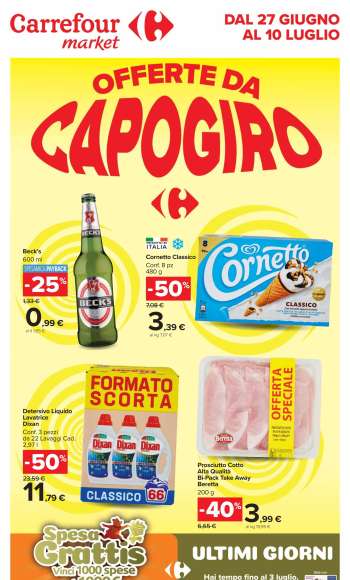 Volantino Carrefour - 27/6/2024 - 10/7/2024.