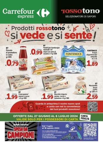 Volantino Carrefour - 27/6/2024 - 6/7/2024.