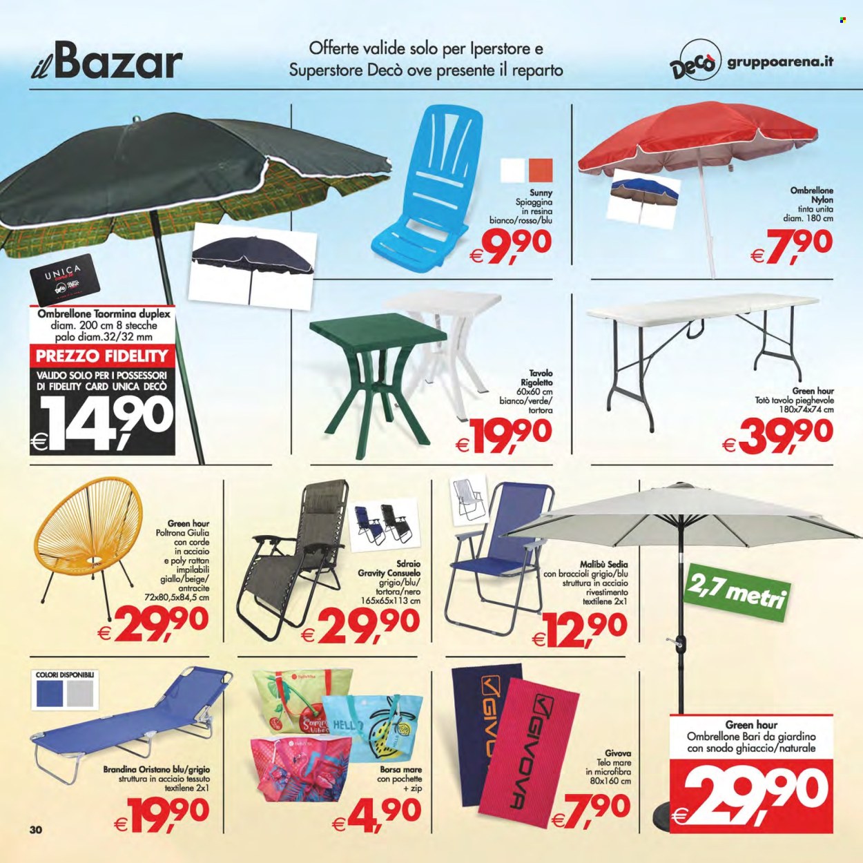 Volantino Deco - 25/6/2024 - 3/7/2024. Pagina 30