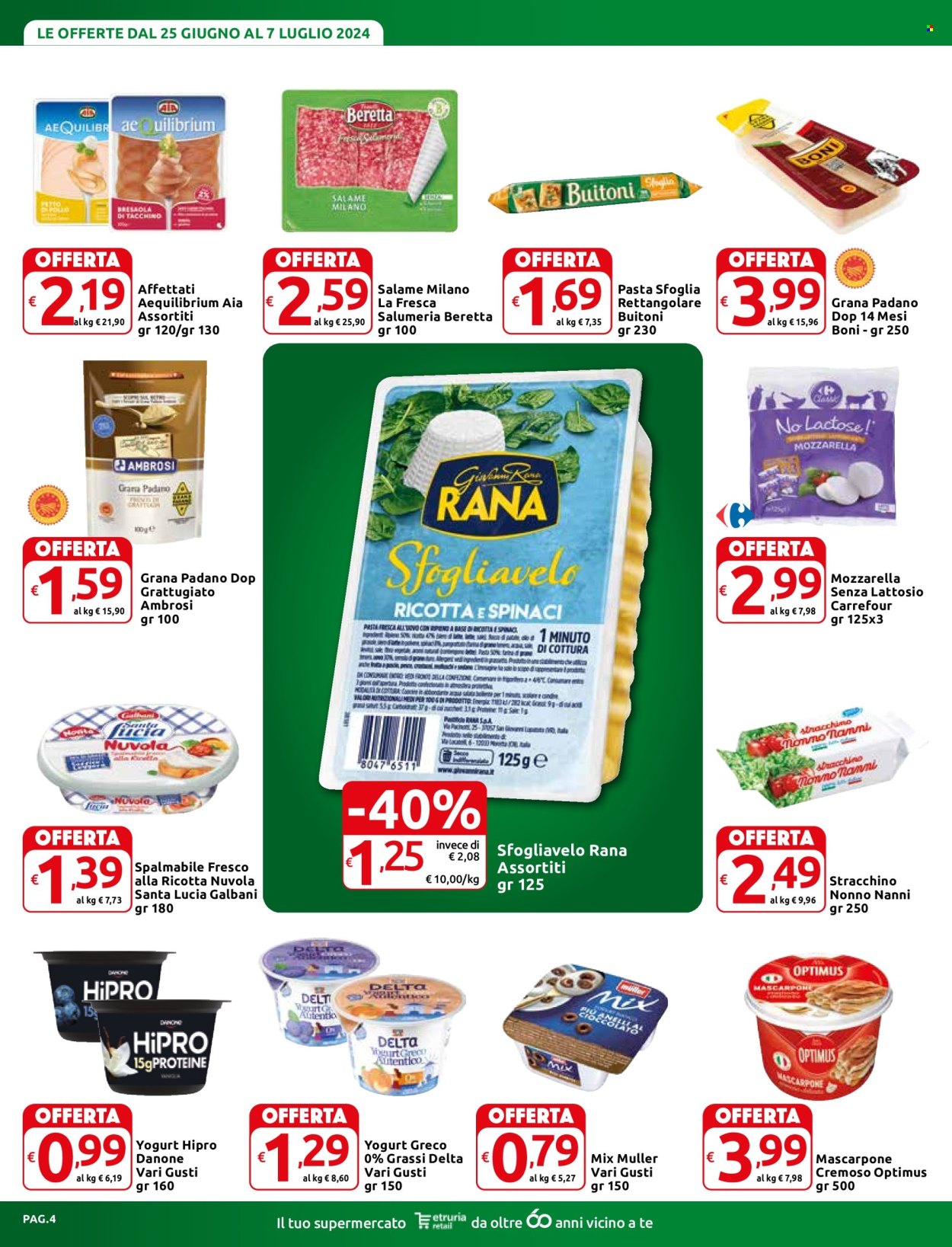 Volantino Carrefour - 25/6/2024 - 7/7/2024. Pagina 4