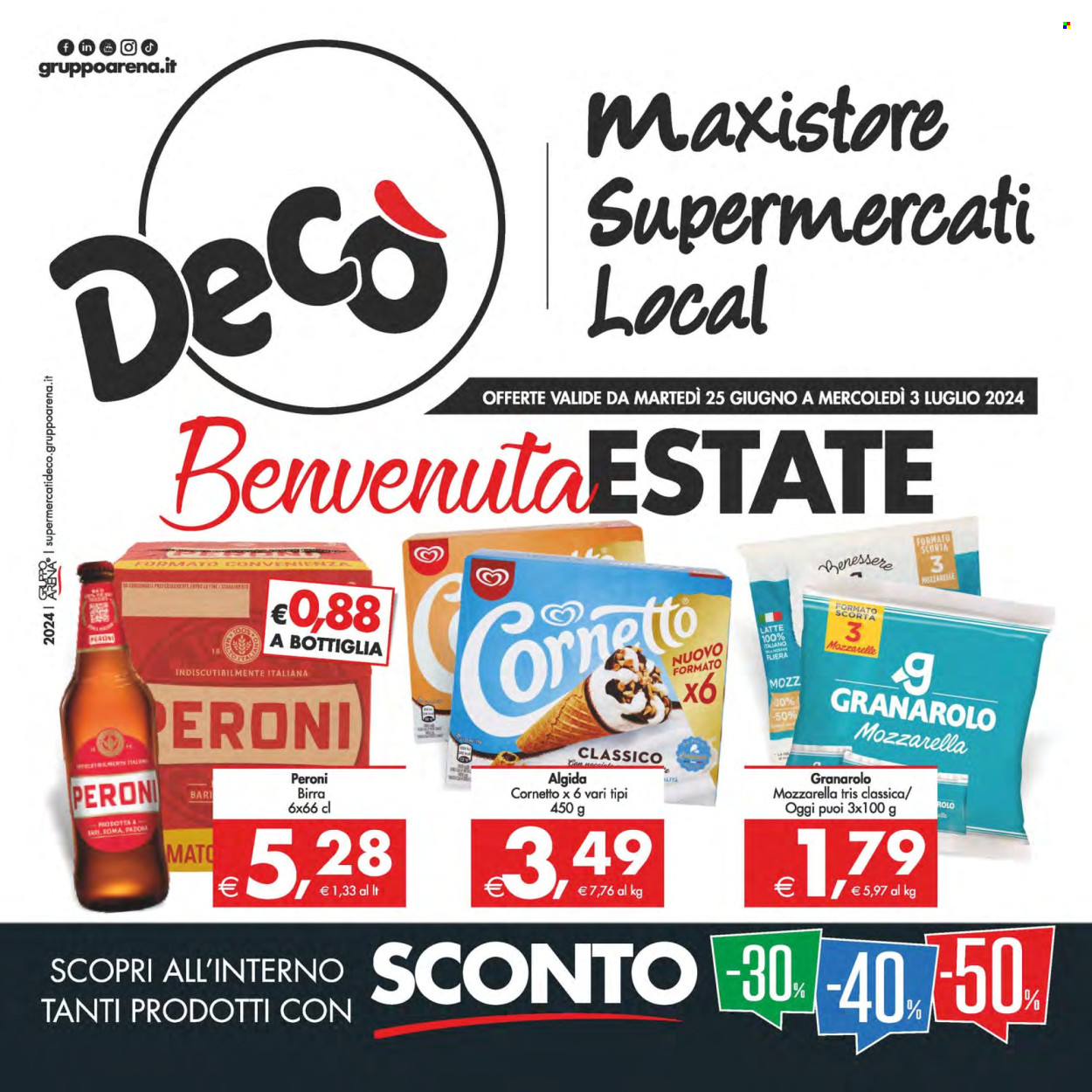 Volantino Deco - 25/6/2024 - 3/7/2024. Pagina 1