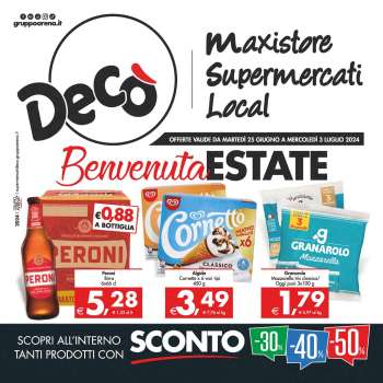 Volantino Deco - 25/6/2024 - 3/7/2024.