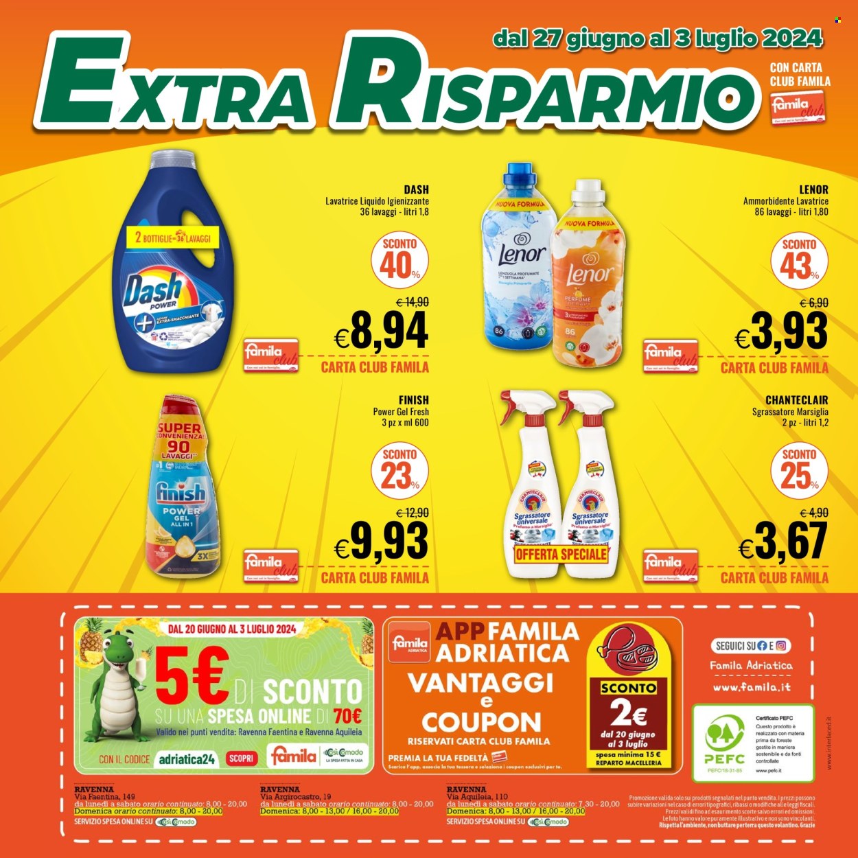 Volantino Famila - 27/6/2024 - 3/7/2024. Pagina 4