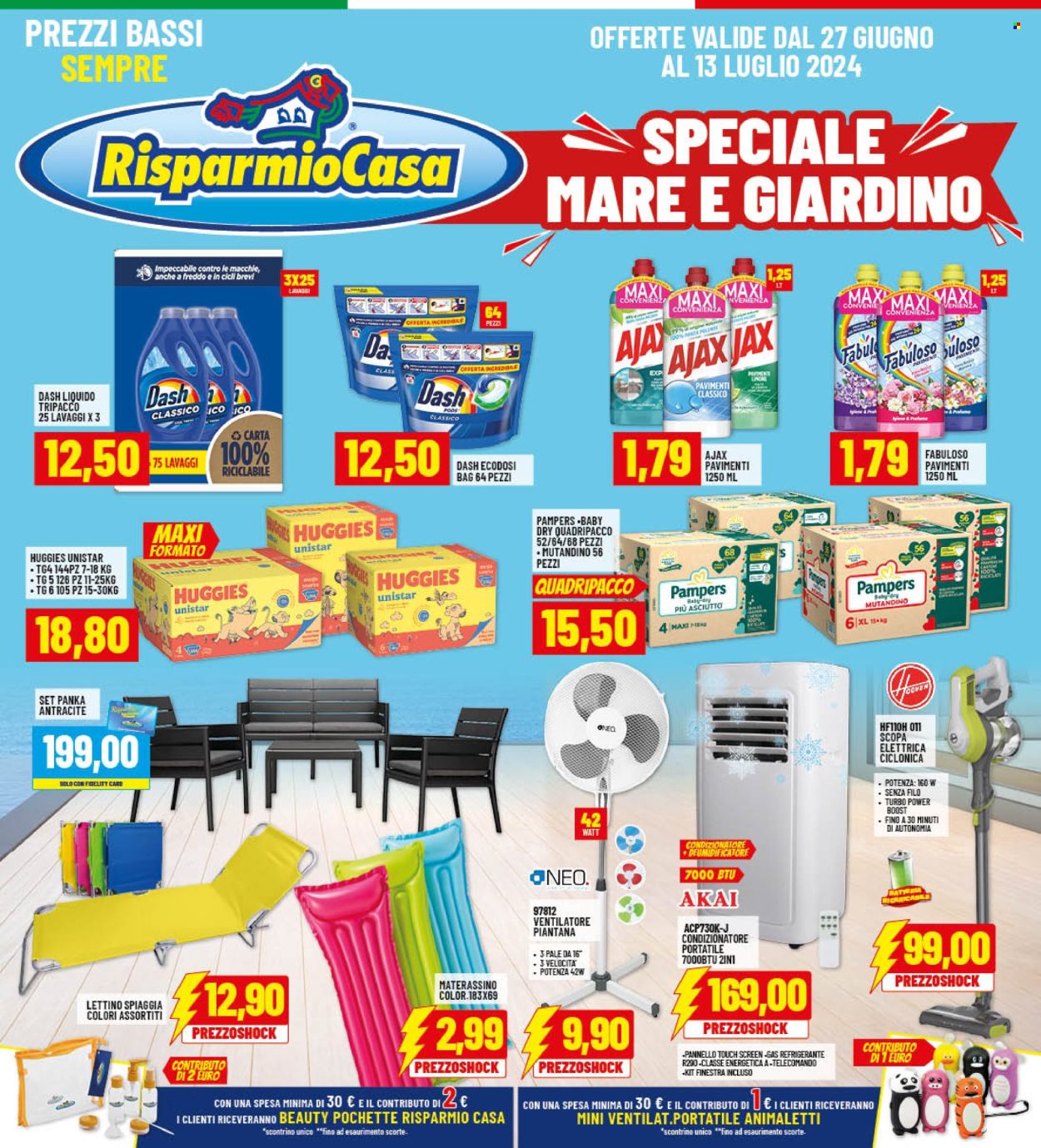 Volantino Risparmio Casa - 27/6/2024 - 13/7/2024. Pagina 1
