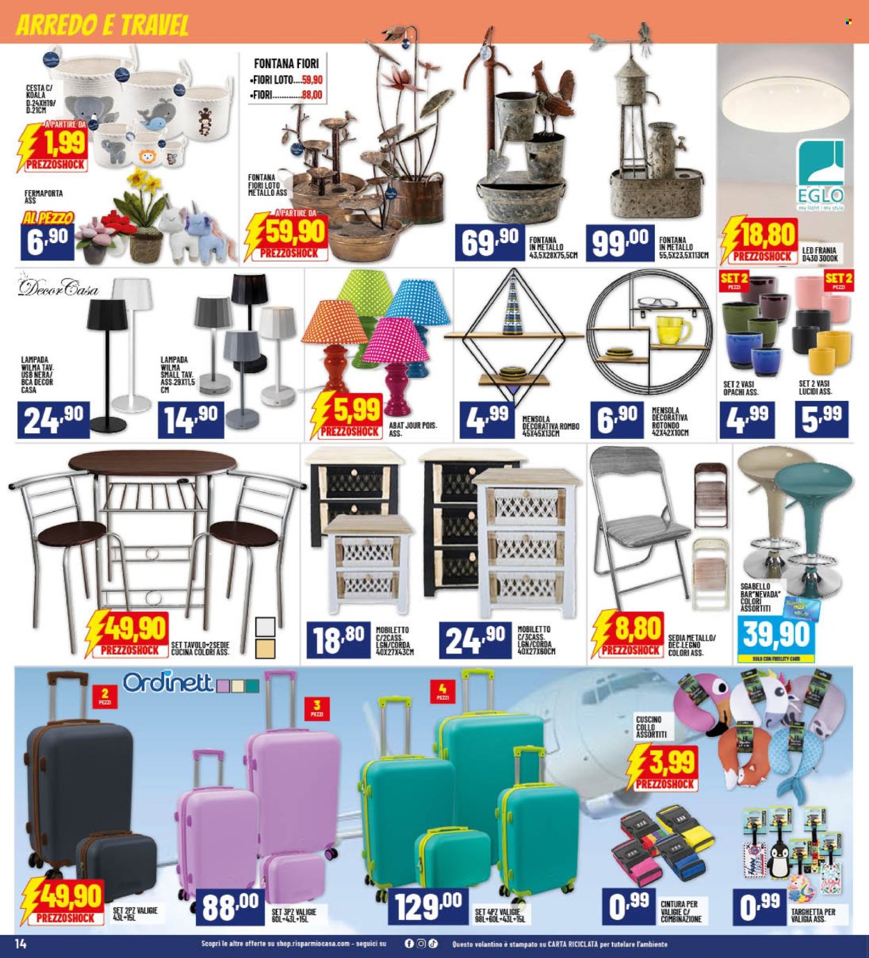 Leták Risparmio Casa - 27.6.2024 - 13.7.2024. Strana 14
