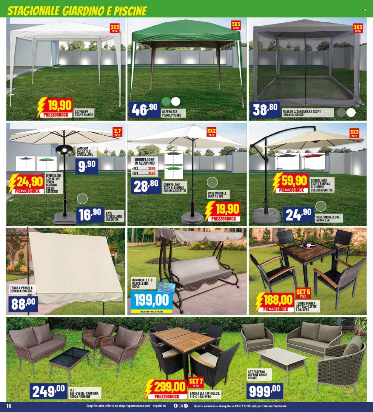 Volantino Risparmio Casa - 27/6/2024 - 13/7/2024. Pagina 16