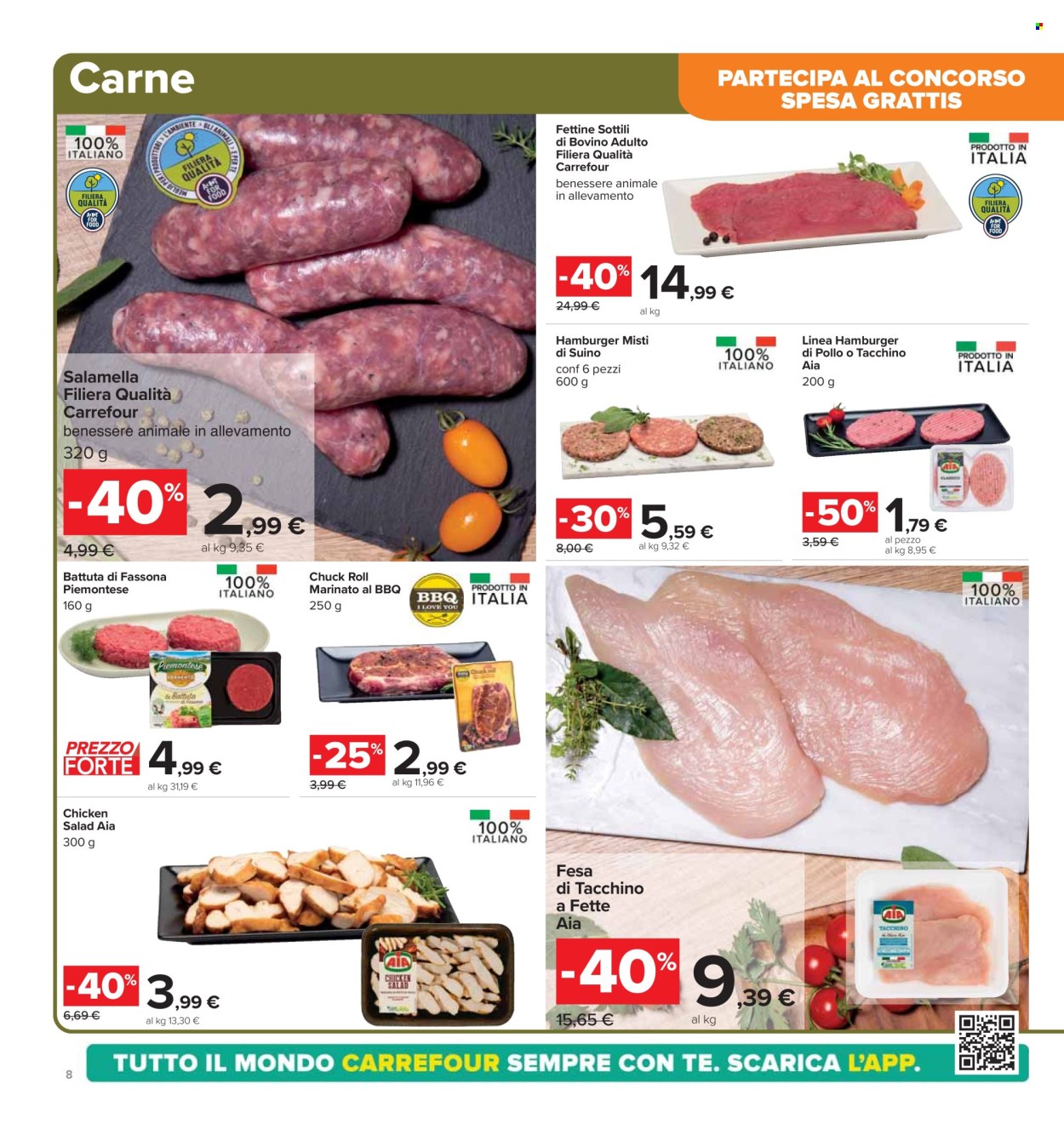 Volantino Carrefour - 27/6/2024 - 10/7/2024. Pagina 8