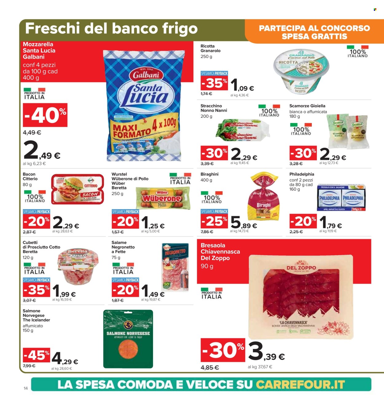 Volantino Carrefour - 27/6/2024 - 10/7/2024. Pagina 14