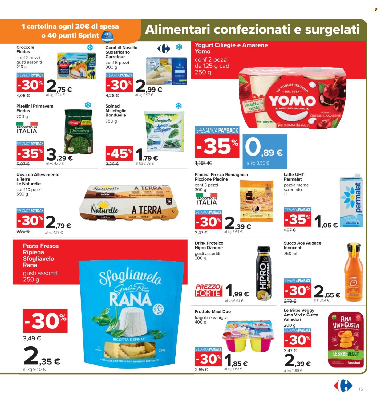 Volantino Carrefour - 27/6/2024 - 10/7/2024. Pagina 15
