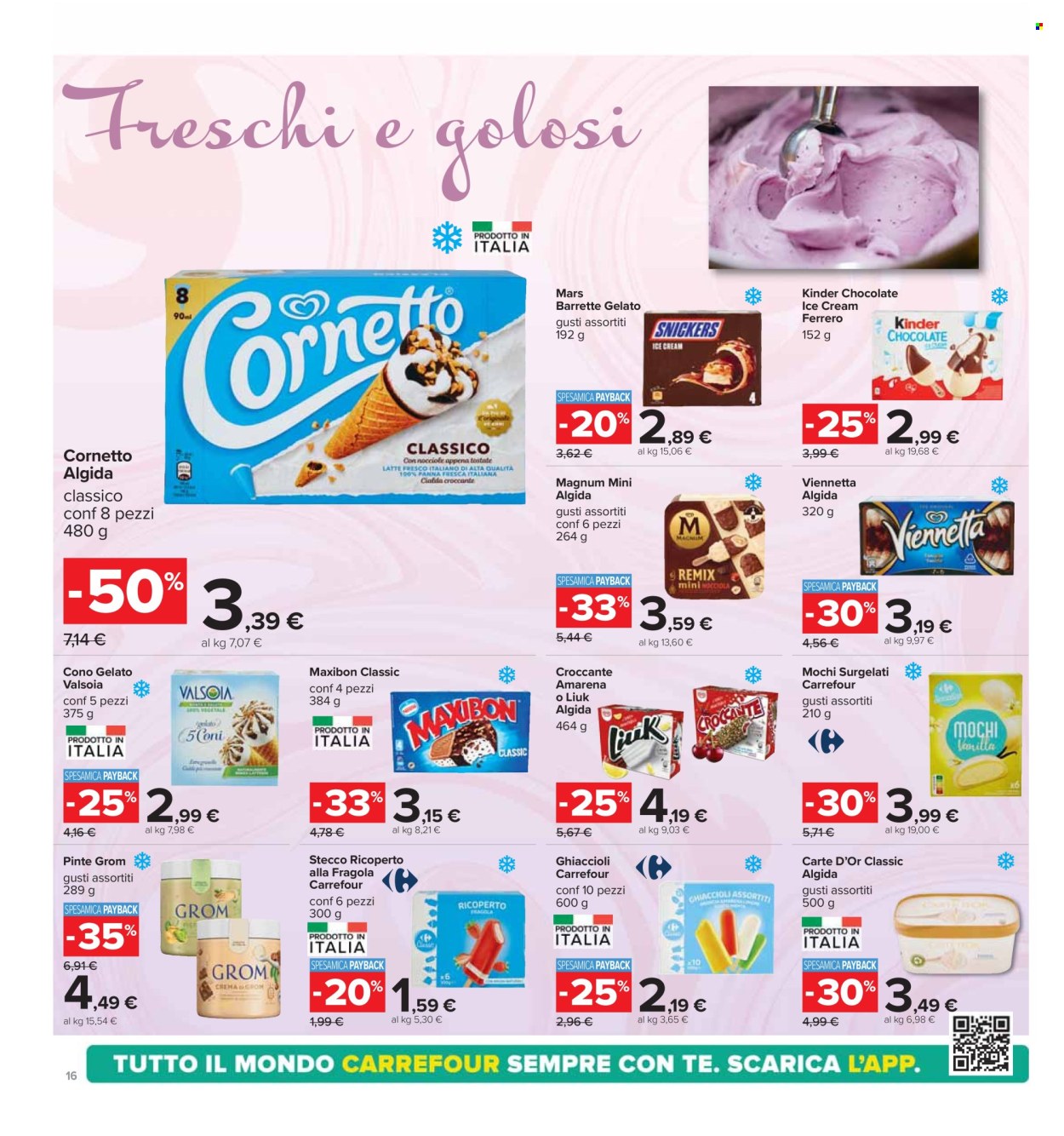 Volantino Carrefour - 27/6/2024 - 10/7/2024. Pagina 16