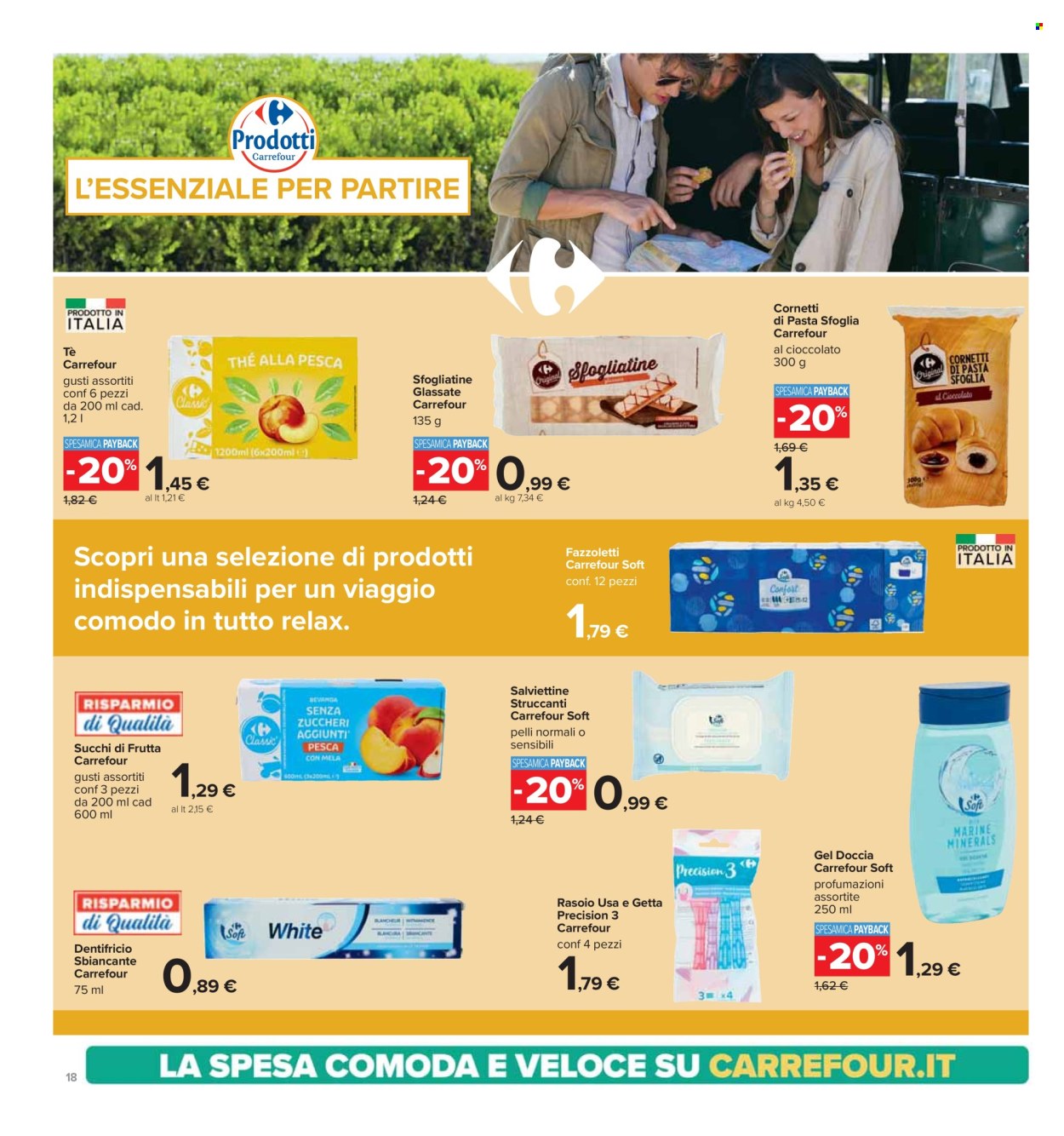 Volantino Carrefour - 27/6/2024 - 10/7/2024. Pagina 18