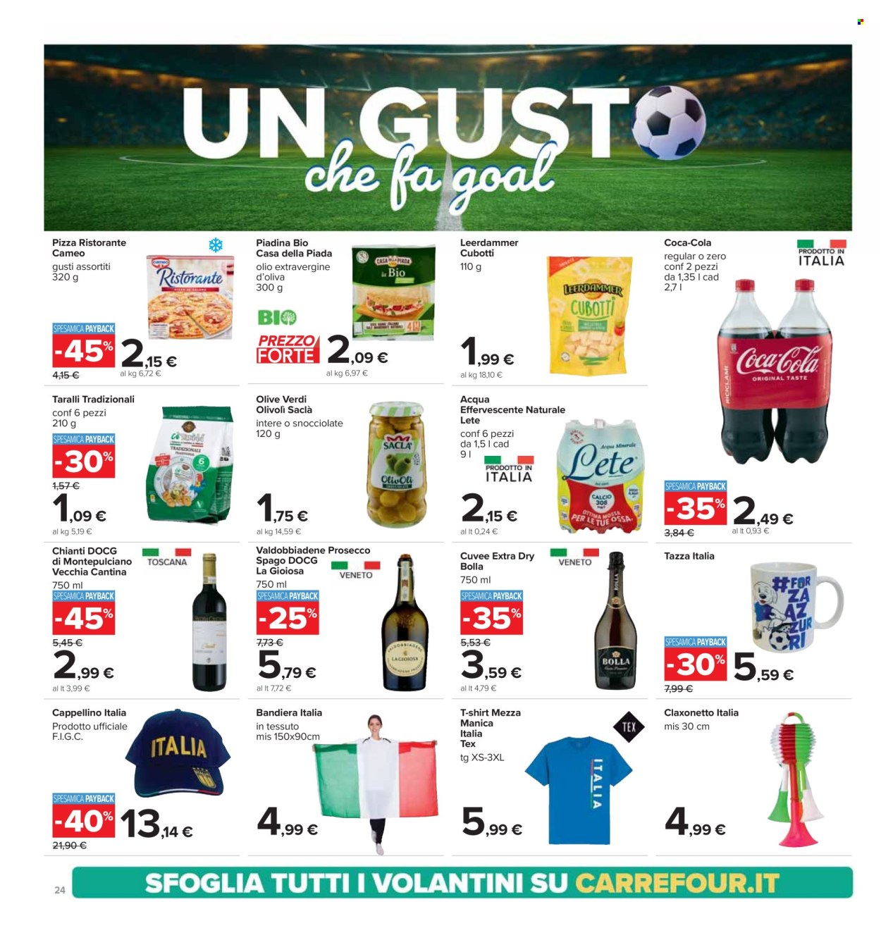 Volantino Carrefour - 27/6/2024 - 10/7/2024. Pagina 24